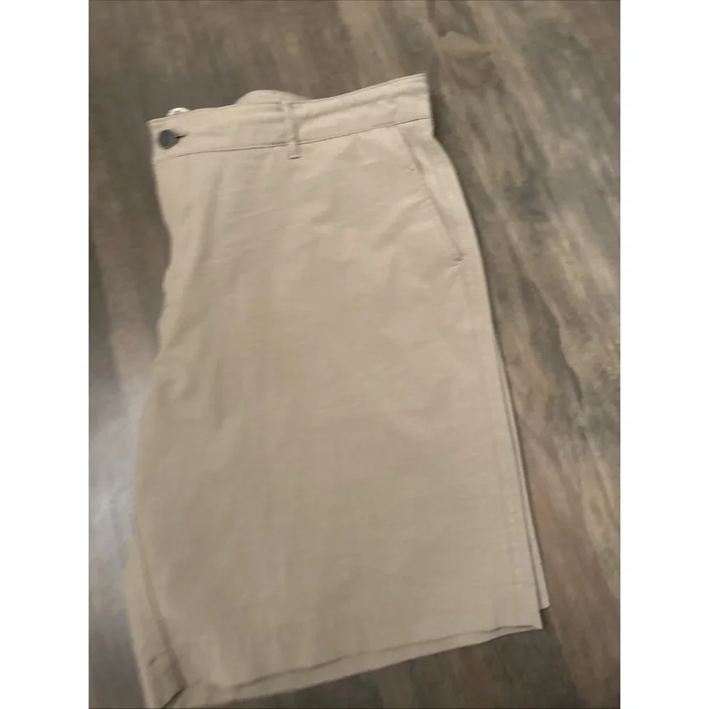 Faherty Shorts Men 40‎ Beige All Day Performance Hybrid Drawstring Lightweight